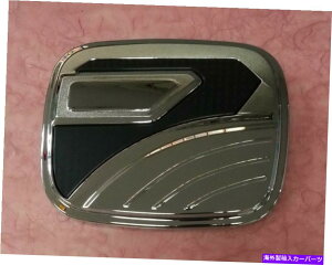 N[Jo[ g^nCbNXHX}[gLu4WD̃NubN^NICLbvJo[g CHROME-BLACK TANK OIL CAP COVER TRIM FOR TOYOTA HILUX REVO SMART CAB 4WD