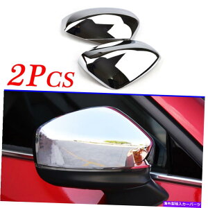 �N���[���J�o�[ Mazda CX5 KF 2017-2021�T�C�h���A�r���[�~���[�ی�J�o�[�g�����A�N�Z�T���[�̏ꍇ For Mazda CX5 KF 2017-2021 Side Rear View Mirror Protect Cover Trim Accessories