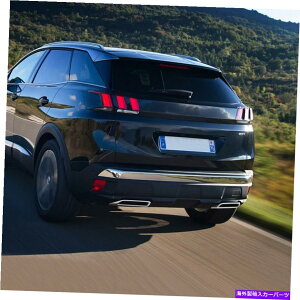 �N���[���J�o�[ 2PCS�N�����e�[���G�L�]�[�X�g�o���p�[�x�[���J�o�[�v�W���[3008 5008 2016-19 2Pcs Chrome Tail Exhaust Bumper Bezel Cover Trim For Peugeot 3008 5008 2016-19�y���s�A���i�z