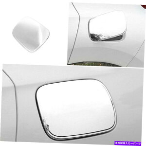 N[Jo[ X`[NGNXeAR^NLbvJo[gz_CRV CR-V 2017-2021ɃtBbg Steel Chrome Exterior Fuel Tank Cap Cover Trim Fit For Honda CRV CR-V 2017-2021