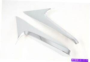 N[Jo[ AEBhEgCAO[fBOJo[2019-2022g^RAV4NABS̃g Rear Window Triangle Molding Cover Trim for 2019-2022 Toyota RAV4 Chrome ABS