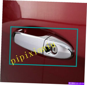 N[Jo[ 4PCS ABS Chrome Side Doornh{EJo[tH[hEcosport 2018-2020̃g 4pcs ABS chrome Side Door Handle Bowl Cover Trim For Ford EcoSport 2018-2020
