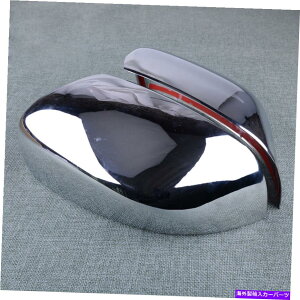 N[Jo[ yAN[ABSTChobN~[Jo[W[v`FL[2014-2019ɃtBbg Pair Chrome ABS Side Rearview Mirror Cover Trim fit for Jeep Cherokee 2014-2019