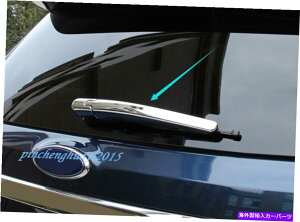 N[Jo[ 2PCSNAEBhECCp[u[hJo[tH[hGNXv[[2013-2019̃g 2PCS Chrome Rear Window Rain Wiper Blade Cover Trim For Ford Explorer 2013-2019