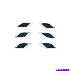 �N���[���J�o�[ Ford Mustang 2015-2021 ABS Chrome Side Vent Fender Flank Cover Trim 6pcs Fit For Ford Mustang 2015-2021 ABS Chrome Side Vent Fender Flank Cover Trim 6PCS�y���s�A���i�z