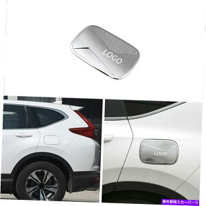 N[Jo[ ABSNGNXeAR^NSLbvJo[z_CRV CR-V 2017-2021̃g ABS Chrome Exterior Fuel Tank Logo Cap Cover Trim For Honda CRV CR-V 2017-2021