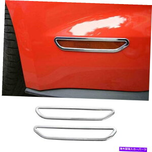 �N���[���J�o�[ Chrome Back Side Brake Light Lamp Cover Trim 2PCS FORD Mustang 2015-2021 Chrome Back Side Brake Light Lamp Cover Trim 2PCS Fit For Ford Mustang 2015-2021�y���s�A���i�z
