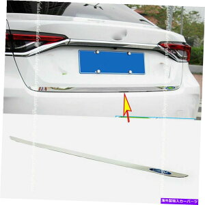 N[Jo[ g^J[2019-2022NAgNe[Q[ghAXgbvJo[g For Toyota Corolla 2019-2022 CHROME REAR TRUNK TAIL GATE DOOR STRIP COVER TRIM