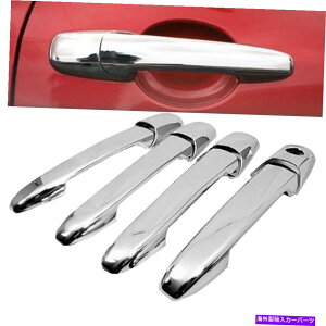�N���[���J�o�[ 8PCS LHD�h�A�n���h���J�o�[1�L�[�z�[���O���X�N�����V���o�[�t�B�b�g03-08 Mazda6 8pcs LHD Door Handle Cover 1 Keyhole Gloss Chrome Silver Fit 03-08 Mazda6