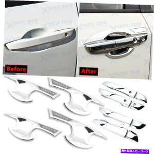 N[Jo[ z_VrbN2016-2019 2020L[XhAnh +{EJo[gLbgNp For Honda Civic 2016-2019 2020 Keyless Door Handle + Bowl Cover Trims Kit Chrome