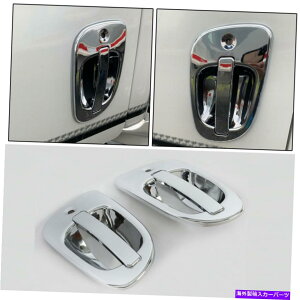 N[Jo[ 2PCSGNXeAhAnh08-17 FREIGHTLINER CASCADIA 08-11 M2p̃NJo[ 2PCS Exterior Door Handle Chrome Covers for 08-17 Freightliner Cascadia 08-11 M2