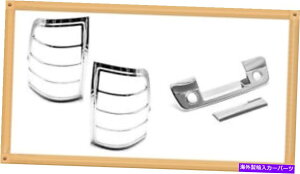 N[Jo[ Chrome TaillightTailgate09-15 Dodge Ram 1500̃Jz[ŃJo[Ă܂ Chrome Taillight&Tailgate Covers with camera holes For 09-15 Dodge Ram 1500