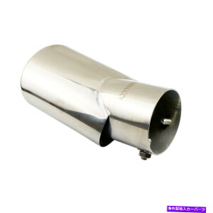 N[Jo[ NJ[e[pCv`bv2.8C`a72mmAGL][Xg}t[Jo[g Chrome Car Tail pipe Tip 2.8g Inch 72mm Diameter Rear Exhaust Muffler Cover Trim