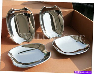 N[Jo[ Jaguar x250 xf 09-15xj 09 on̕č݌4x ChromehAnhoPbgJo[ US STOCK 4x CHROME Door Handle Bucket Cover for JAGUAR X250 XF 09-15 & XJ 09 ON