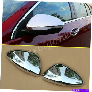 クロームカバー ビュイックリーガル2018-2021アクセサリーのクロムバックビューサイドミラーカバートリム Chrome Rearview Side Mirror Cover Trims For Buick Regal 2018-2021 Accessories
