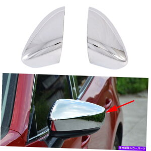 N[Jo[ }c_3 2019 2020 2021TChA~[r[Jo[[fBOg̃ANZT[ Accessories For Mazda 3 2019 2020 2021 Side Rear Mirror View Cover Molding Trim