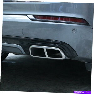 N[Jo[ X`[AGL][Xg}t[Jo[Jo[g{{XC90 2015-2022p Steel Rear Exhaust Muffler Decorative Cover Trim 2pcs For Volvo XC90 2015-2022