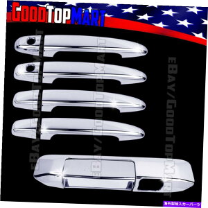 N[Jo[ g^^R}2005-2015̏ꍇANJo[Zbg4hA+e[Q[gJ For Toyota TACOMA 2005-2015 Chrome Covers Set 4 Doors W/ Keyhole+Tailgate Camera