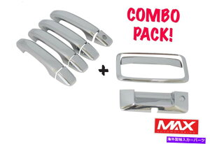 N[Jo[ 106TDH -2014-2018Vo[hVG4hA - NhA +e[Q[gJo[R{ 106TDH - 2014-2018 Silverado Sierra 4 Door - Chrome Door + Tailgate Covers Combo