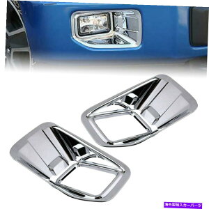 �N���[���J�o�[ Ford F-150 2015-2019 HS�̃N�����t�����g�t�H�O���C�g�����v�f�R���[�V�����J�o�[�g����HS Chrome Front Fog Light Lamp Decoration Cover Trim For Ford F-150 2015-2019 hs�y���s�A���i�z