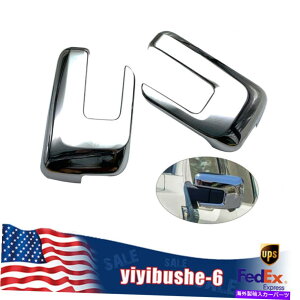 N[Jo[ tBbgtH[hF-150 F150 2021-2022yAN[Ar[TCh~[Jo[Lbvg Fit Ford F-150 F150 2021-2022 Pair Chrome Rear View Side Mirror Covers Caps Trim