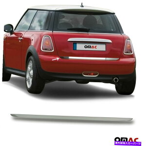 N[Jo[ ~jN[p[iR56j2006-2013NAhAgNWJo[veN^[X`[ For Mini Cooper (R56) 2006-2013 Chrome Rear Door Trunk Lid Cover Protector Steel