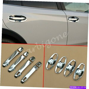 N[Jo[ NnhhA{EJbvJo[gXoNXgbN2018-2020ANZT[ Chrome Handle Door Bowl Cup Cover Trims For Subaru Crosstrek 2018-2020 Accessory