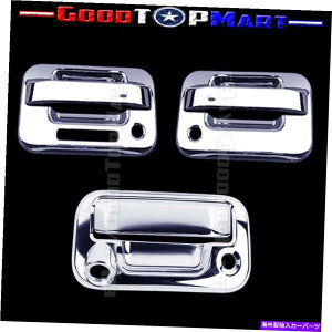 N[Jo[ Ford F150 2009-2013 2014 ChromeJo[Zbg4hAL[pbhKH+e[Q[gJ For Ford F150 2009-2013 2014 Chrome Covers Set 4 Doors KEYPAD KH+Tailgate CAMERA