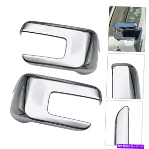 �N���[���J�o�[ 2021 2022 Ford F150 F150 F-150 ABS Chrome Beew Side Mirror�J�o�[TRIM 2PCS For 2021 2022 Ford F150 F-150 ABS Chrome Rear View Side Mirror Covers Trim 2PCS�y���s�A���i�z