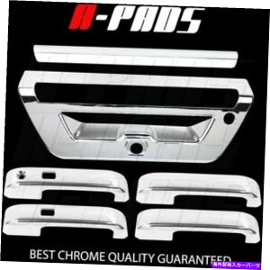 N[Jo[ Ford F-150̏ꍇ15-16NJo[4hAnhX}[gKH+e[Q[gSH FOR FORD F-150 15-16 CHROME COVERS 4 DOORS HANDLES SMART KH+TAILGATE SH