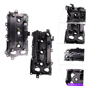 エンジンカバー 2PCSエンジンバルブカバーAltima Maxima Infiniti JX35 QX60 3.5L用ガスケット 2pcs Engine Valve Cover w/ Gasket for Altima Maxima Infiniti JX35 QX60 3.5L