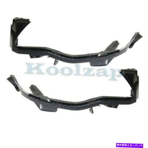 GWJo[ 13-17CrossTrek12-16 Imprezatgop[Oe[i[uPbgZbgyA For 13-17 Crosstrek & 12-16 Impreza Front Bumper Outer Retainer Bracket SET PAIR