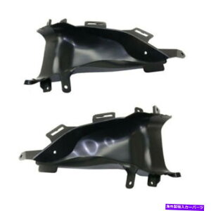 GWJo[ 16 17 18 18J}SStgop[Jo[GACe[N_NgCT[gxgyAZbg For 16 17 18 Camaro SS Front Bumper Cover Air Intake Duct Insert Vent PAIR SET