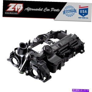 GWJo[ BMW X3 X5 320I 328I 528I Z4 11127588412̃KXPbgƃICLbvtGWouJo[ Engine Valve Cover w/ Gasket&Oil Cap for BMW X3 X5 320i 328i 528i Z4 11127588412