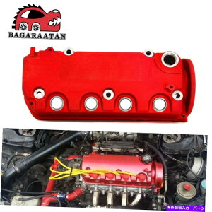 GWJo[ z_VrbNVTEC D16 VTEC D16Y8 D16Z6Ԃ̃bJ[[VOGWouJo[ Rocker Racing Engine Valve Cover for Honda Civic VTEC D16 VTEC D16Y8 D16Z6 Red