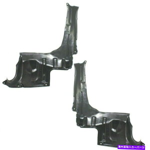 GWJo[ Jo[hCo[Əq̉̃GWXvbVV[h}c_MPVɓK Engine Splash Shield Under Cover Driver And Passenger Side Fits Mazda MPV