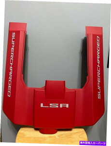 �G���W���J�o�[ 2012-2015 Camaro ZL1 LSA 6.2 Superharged Red Engine Cover GM 12639443 2012-2015 Camaro ZL1 LSA 6.2 Supercharged Red Engine Cover GM 12639443�y���s�A���i�z
