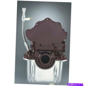 �G���W���J�o�[ Lokar ED-5010�t���L�V�u���G���W���f�B�b�v�X�e�B�b�N�B�^�C�~���O�`�F�[���J�o�[��ʂ��� - �A���~�j�E���V���� Lokar ED-5010 Flexible Engine Dipstick; Thru Timing Chain Cover - Aluminum NEW