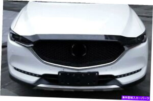 GWJo[ J[{t@Co[X^CtgGWt[hJo[XebJ[2017-2021}c_CX-5̃g Carbon Fiber Style Front Engine Hood Cover Sticker Trim For 2017-2021 MAZDA CX-5