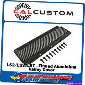 GWJo[ CALJX^GM LS2 LS3 LS7GWo[Jo[ubNtB̃A~jECAL-3796BK Cal Custom GM LS2 LS3 LS7 Engine Valley Cover Black Finned Aluminium CAL-3796BK