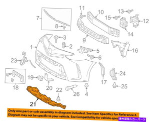 GWJo[ g^OEMvEXvtgop[XvbVV[hGWJo[5261847040 TOYOTA OEM Prius V Front Bumper-Splash Shield Under Engine Cover 5261847040