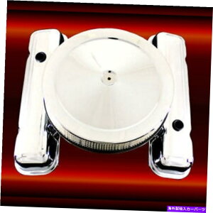 GWJo[ |eBAbNGW̃N}b`OouJo[ƃGAN[i[Zbg326?455 Chrome Matching Valve Covers and Air Cleaner Set For Pontiac Engines 326 to 455
