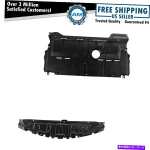 GWJo[ }c_3̃Jo[tgAEAbvyẢ̃GWXvbVK[hV[h Engine Splash Guard Shield Under Cover Front & Rear Lower Pair for Mazda 3