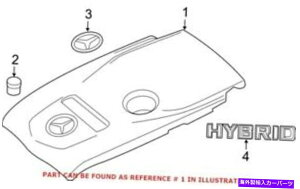 GWJo[ ZfX2740106707̖{OEMGWJo[ Genuine OEM Engine Cover for Mercedes 2740106707