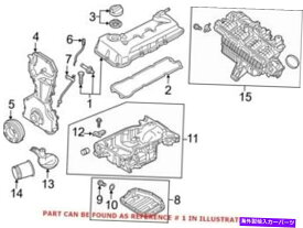 エンジンカバー 日産132644JM0Aの本物のOEMエンジンバルブカバー Genuine OEM Engine Valve Cover for Nissan 132644JM0A