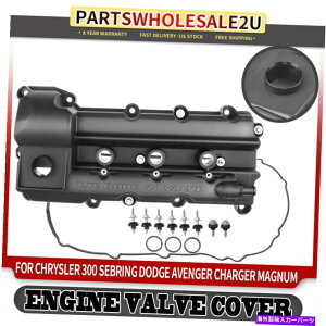 GWJo[ NCX[300ZuO_bWAxW[[dp̃KXPbgtGWouJo[ Left Engine Valve Cover w/ Gasket for Chrysler 300 Sebring Dodge Avenger Charger