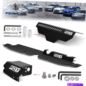 �G���W���J�o�[ ��p�v���[�g�V�����E�h+�v�[���[�x���g�J�o�[+WRXSTI�̃u�[�X�g�R���g���[���\���m�C�h�J�o�[ Cooling Plate Shroud+Pulley Belt Cover+boost Control Solenoid Cover For WRX STI�y���s�A���i�z