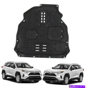 GWJo[ Jo[}bhK[h̉̍tgGWXvbVV[hg^RAV4 2020-2021tBbg Black Front Engine Splash Shield Under Cover Mudguard Fits Toyota RAV4 2020-2021