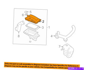 GWJo[ Ford OEMGAN[i[{bNXnEWOJo[bhgbv5M6Z9661AA FORD OEM Air Cleaner Box Housing-Cover Lid Top 5M6Z9661AA