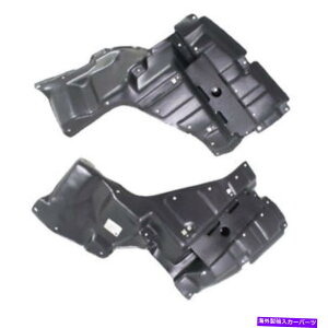 GWJo[ 04-09̃vEXtgGWXvbVV[hJo[A_[J[̍EyA For 04-09 Prius Front Engine Splash Shield Under Cover Undercar Left Right PAIR